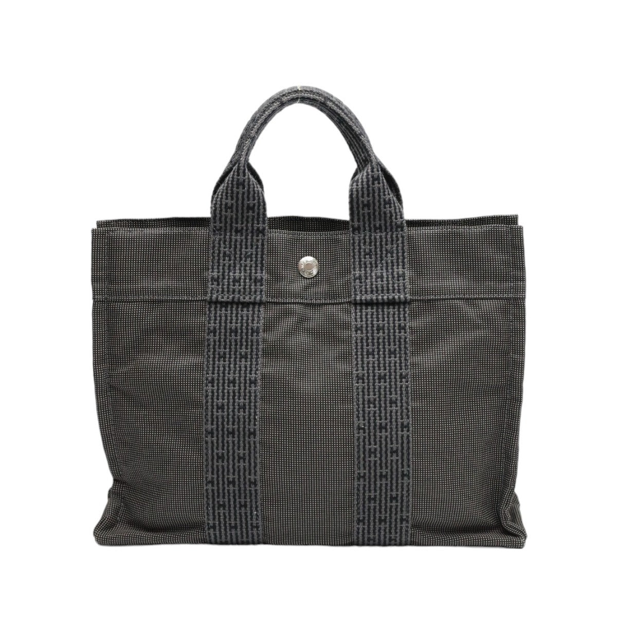 HERMES handbags
 Handbag Air Line Canvas Grey [SS]
 【second hand】 