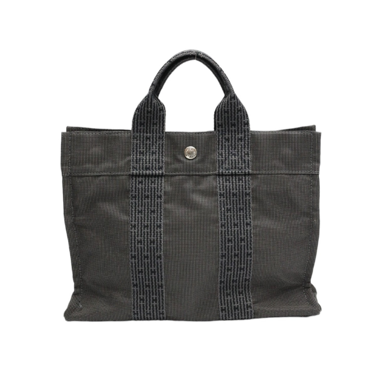 HERMES handbags
 Handbag Air Line Canvas Grey [SS]
 【second hand】 