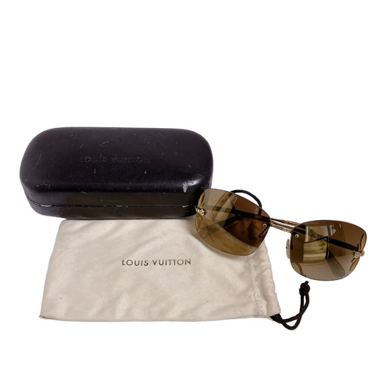 LOUIS VUITTON Sunglasses
 Sunglasses 62□15 140 Release Truss Z0543U Brown/Gold LV
 [SS]
 【second hand】 