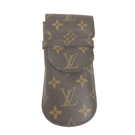 ルイヴィトン LOUIS VUITTON その他ファッション雑貨
 メガネケース モノグラム エテュイ リュネット・ラバ レザー M62970 ブラウン LV
 【SS】
 【中古】