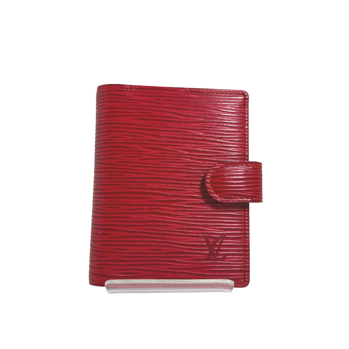 Louis Vuitton LOUIS VUITTON Notebook Cover
 Epi Agenda Mini Notebook Cover, Epi Leather R2007E, Castilian Red, LV
 [SS]
 【second hand】 