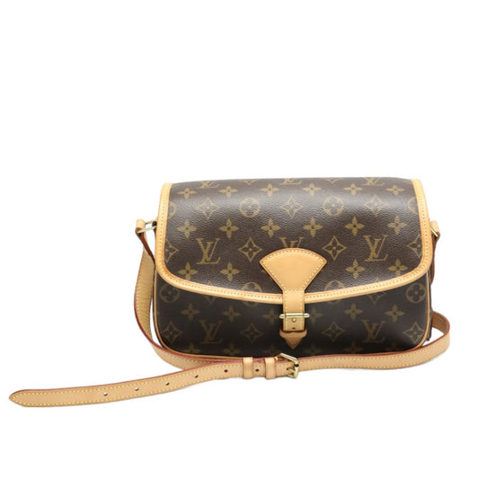 ルイヴィトン LOUIS VUITTON ショルダーバッグ
 ショルダーバッグ モノグラム ソローニュ モノグラムキャンバス M42250 ブラウン LV
 【SS】
 【中古】