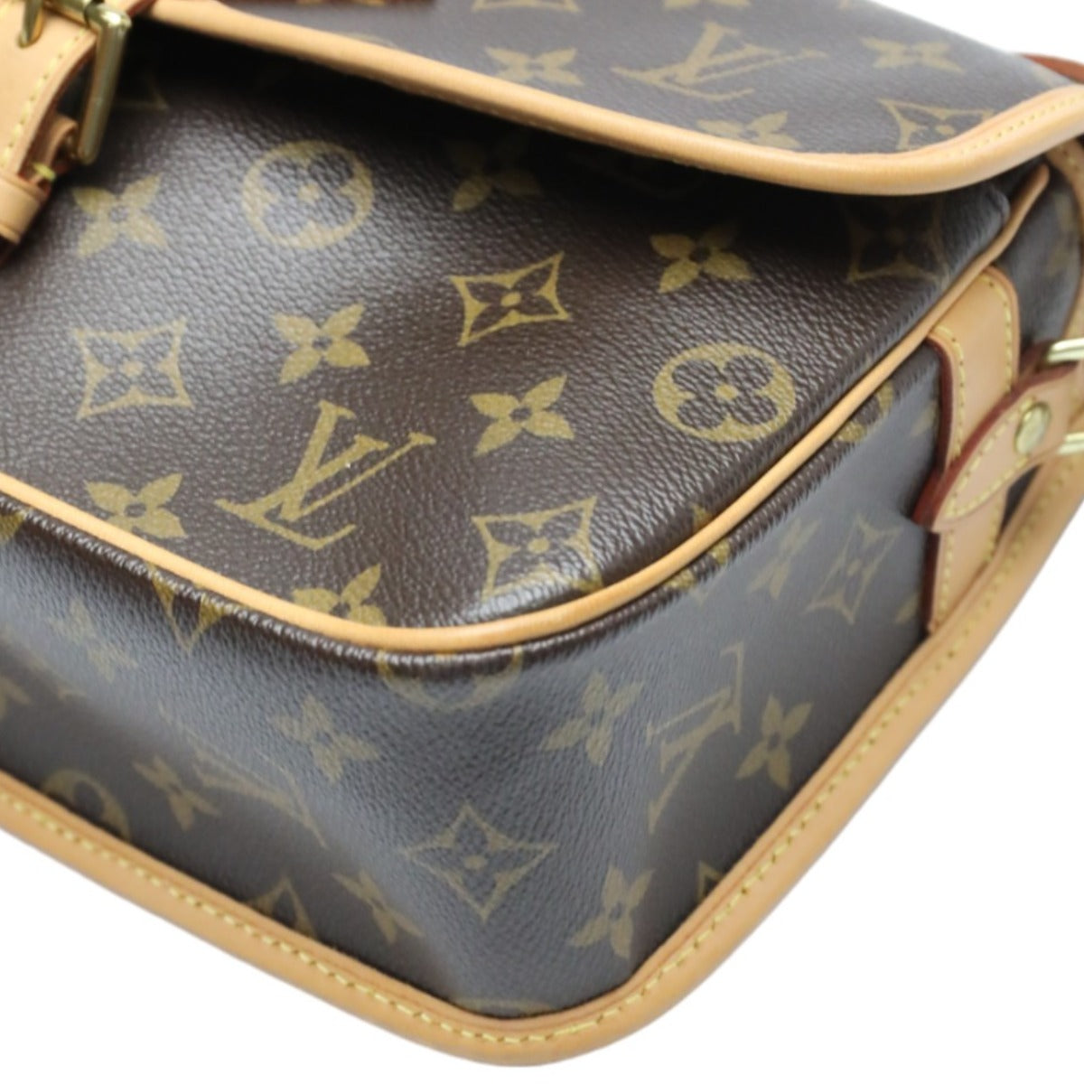 ルイヴィトン LOUIS VUITTON ショルダーバッグ
 ショルダーバッグ モノグラム ソローニュ モノグラムキャンバス M42250 ブラウン LV
 【SS】
 【中古】