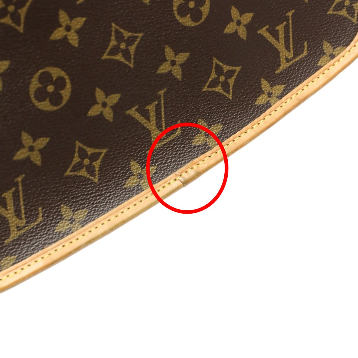 ルイヴィトン LOUIS VUITTON ショルダーバッグ
 ショルダーバッグ モノグラム ソローニュ モノグラムキャンバス M42250 ブラウン LV
 【SS】
 【中古】