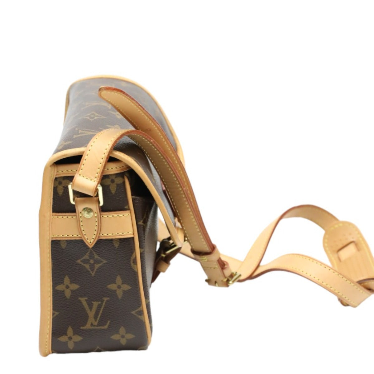 ルイヴィトン LOUIS VUITTON ショルダーバッグ
 ショルダーバッグ モノグラム ソローニュ モノグラムキャンバス M42250 ブラウン LV
 【SS】
 【中古】