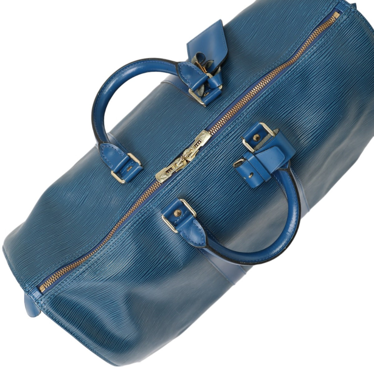 Louis Vuitton Boston Bag
 Epi Keepall 45 Travel Bag, Epi Leather, M42975, Toledo Blue, LV
 [SS]
 
【second hand】 