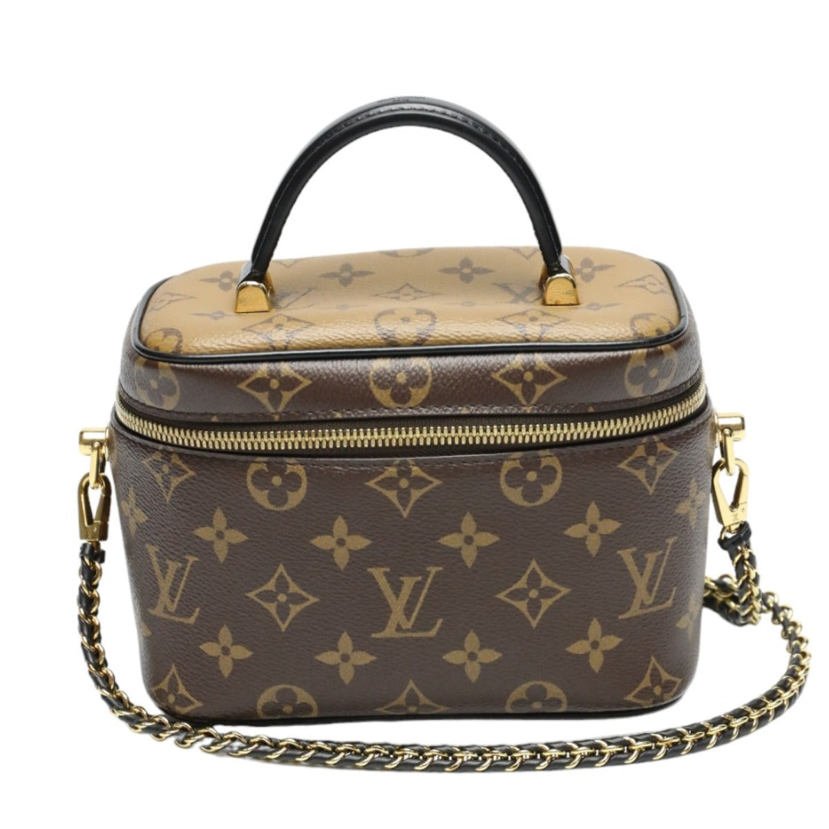 ルイヴィトン LOUIS VUITTON ショルダーバッグ
 2WAYバッグ モノグラム ヴァニティNV PM モノグラムキャンバス M45165 ブラウン LV
 【SS】
 【中古】