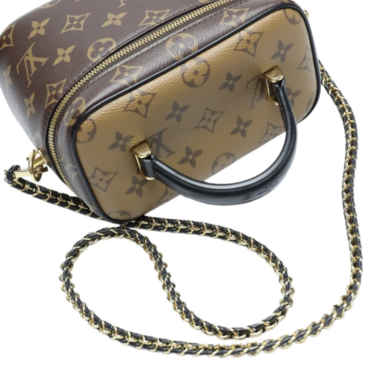 ルイヴィトン LOUIS VUITTON ショルダーバッグ
 2WAYバッグ モノグラム ヴァニティNV PM モノグラムキャンバス M45165 ブラウン LV
 【SS】
 【中古】