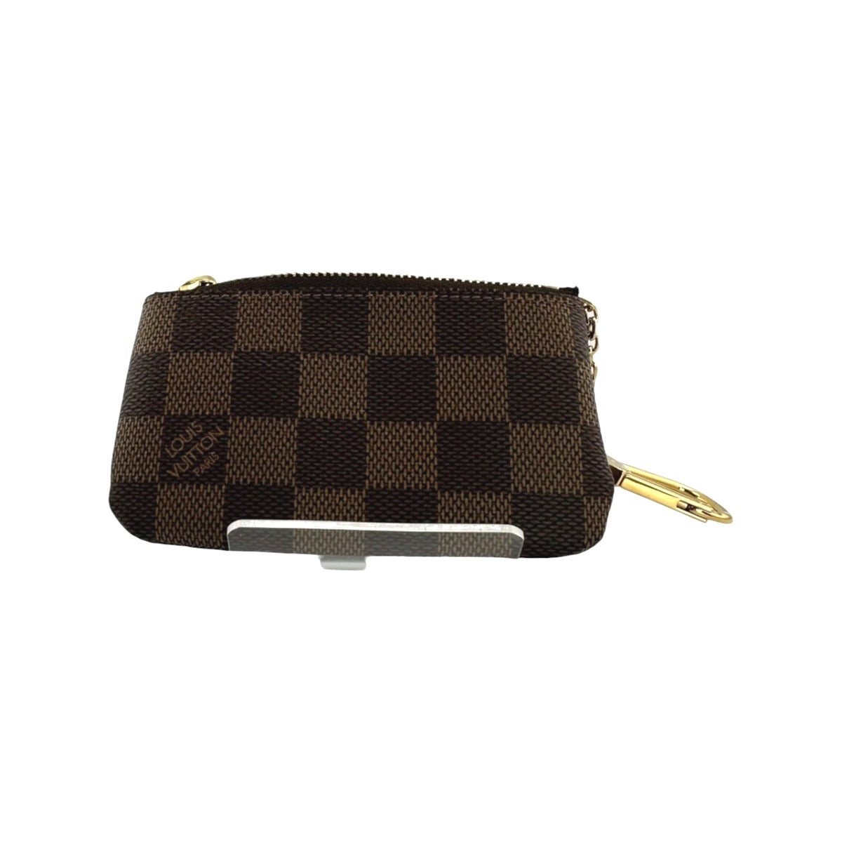 ルイヴィトン LOUIS VUITTON キーケース
 小銭入れ兼用キーケース ダミエ ポシェットクレ  ダミエキャンバス N62658 ブラウン LV
 【中古】