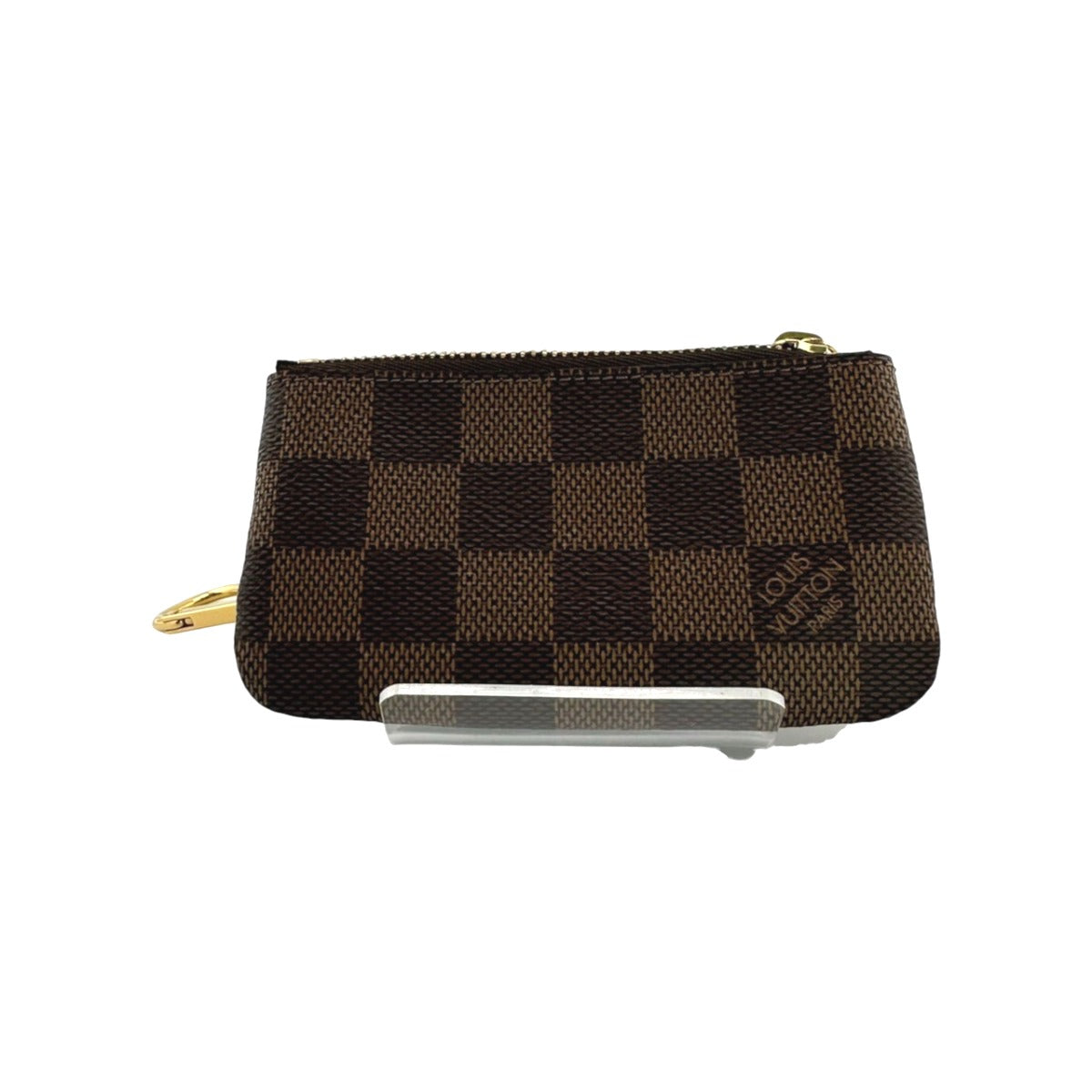 ルイヴィトン LOUIS VUITTON キーケース
 小銭入れ兼用キーケース ダミエ ポシェットクレ  ダミエキャンバス N62658 ブラウン LV
 【中古】