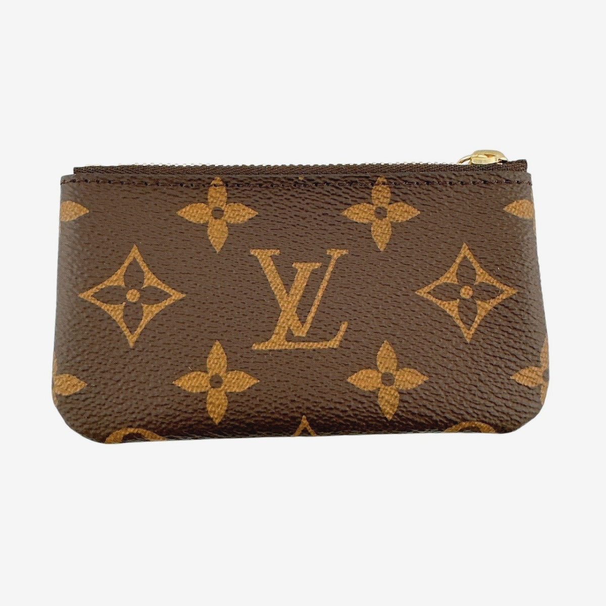 ルイヴィトン LOUIS VUITTON キーケース
 小銭入れ兼用キーケース モノグラム ポシェット・クレ モノグラムキャンバス M62650 ブラウン LV
 【中古】