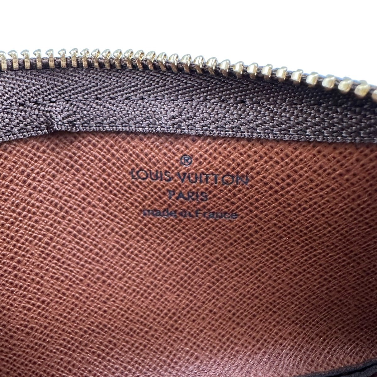 ルイヴィトン LOUIS VUITTON キーケース
 小銭入れ兼用キーケース モノグラム ポシェット・クレ モノグラムキャンバス M62650 ブラウン LV
 【中古】