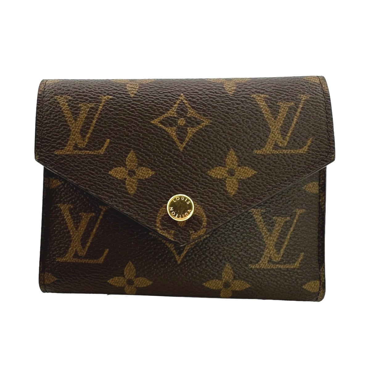 ルイヴィトン LOUIS VUITTON コインケース
 カードケース付小銭入 モノグラム ポルトフォイユ・ヴィクトリーヌ モノグラムキャンバス M41938 フューシャ LV
 【SS】
 【中古】