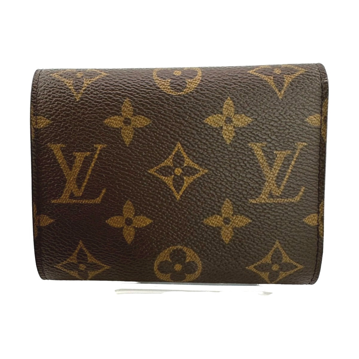 ルイヴィトン LOUIS VUITTON コインケース
 カードケース付小銭入 モノグラム ポルトフォイユ・ヴィクトリーヌ モノグラムキャンバス M41938 フューシャ LV
 【SS】
 【中古】