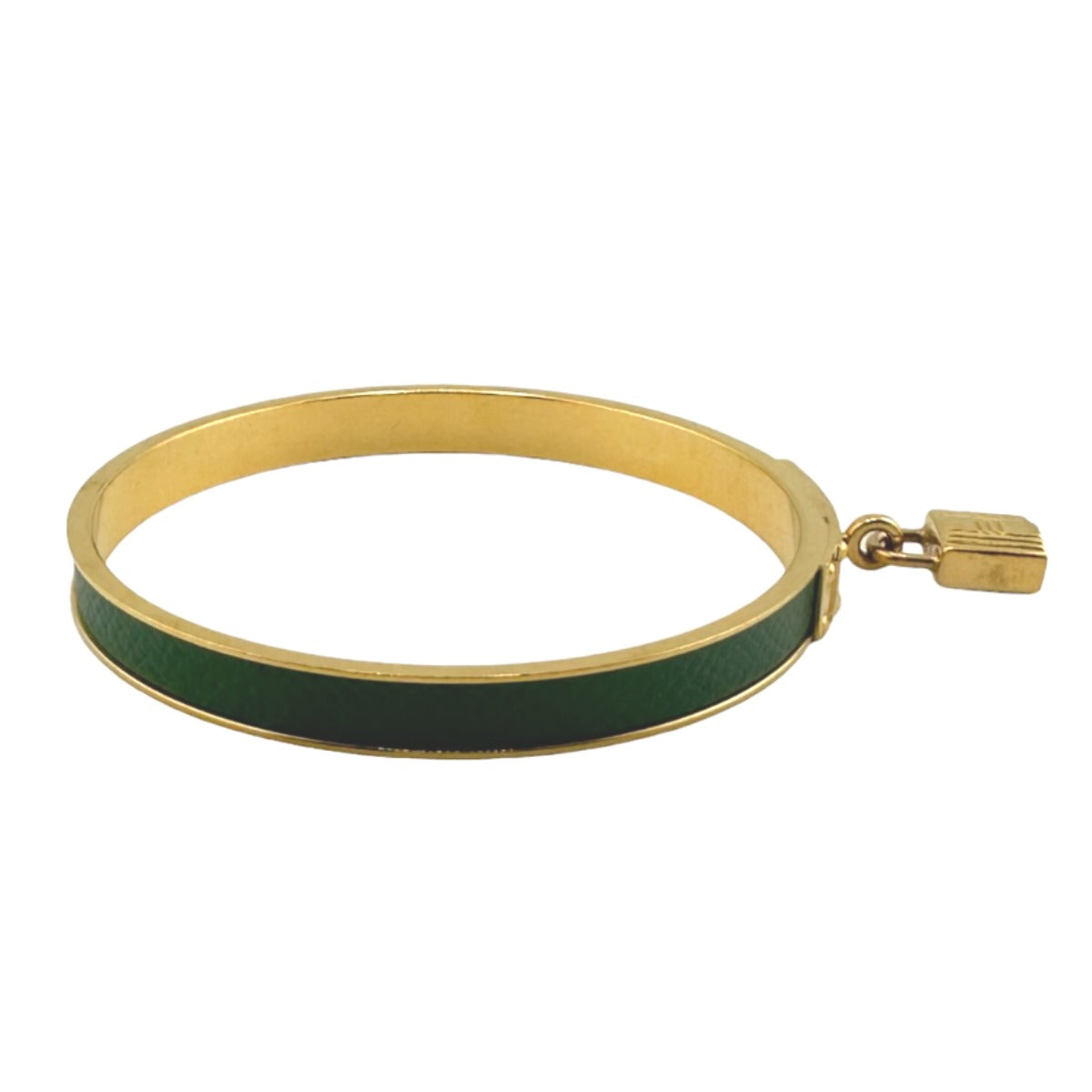 Hermes HERMES Bangle
 Bracelet Kelly Cadena Bangle Green [SS]
 【second hand】 