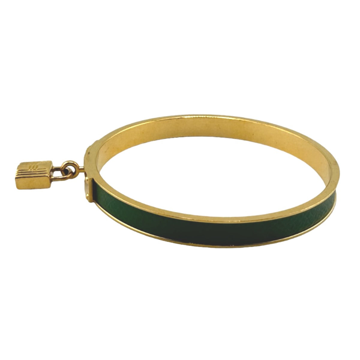 Hermes HERMES Bangle
 Bracelet Kelly Cadena Bangle Green [SS]
 【second hand】 