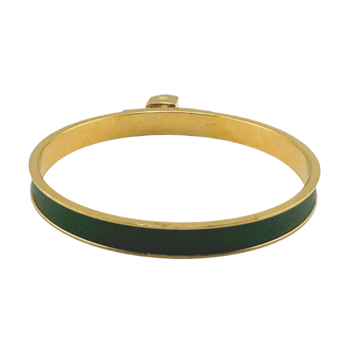 Hermes HERMES Bangle
 Bracelet Kelly Cadena Bangle Green [SS]
 【second hand】 