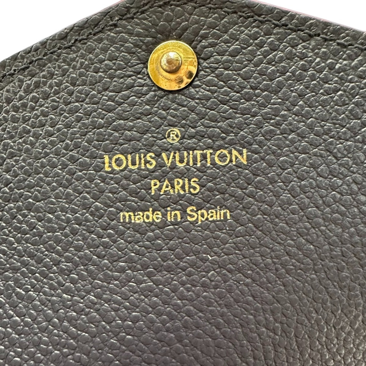 ルイヴィトン LOUIS VUITTON 長財布
 ポルトフォイユ サラ アンプラント カードケース付小銭入 モノグラムアンプラント M62125 マリーヌルージュ LV
 【SS】
 【中古】