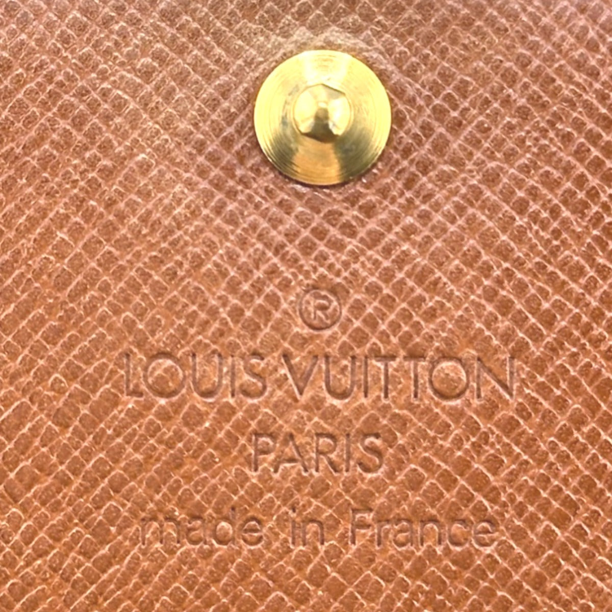 LOUIS VUITTON Bi-fold wallet
 L-shaped zipper Monogram Porte Monnaie Bié Tresor Monogram canvas M61730 Brown LV
 [SS]
 【second hand】 