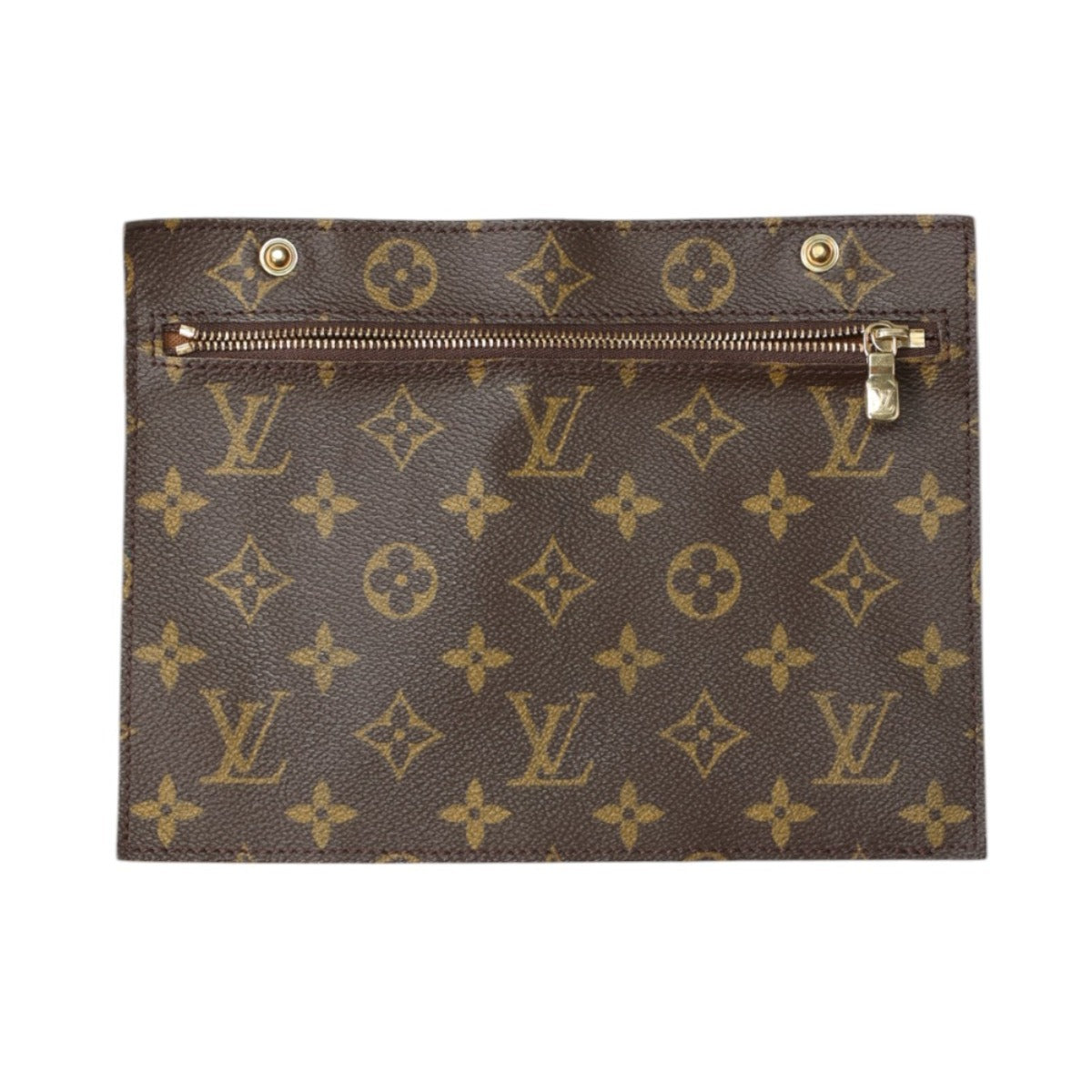 ルイヴィトン LOUIS VUITTON ショルダーバッグ
 巾着型 モノグラム ランドネGM M42244 ブラウン LV
 【SS】
 【中古】