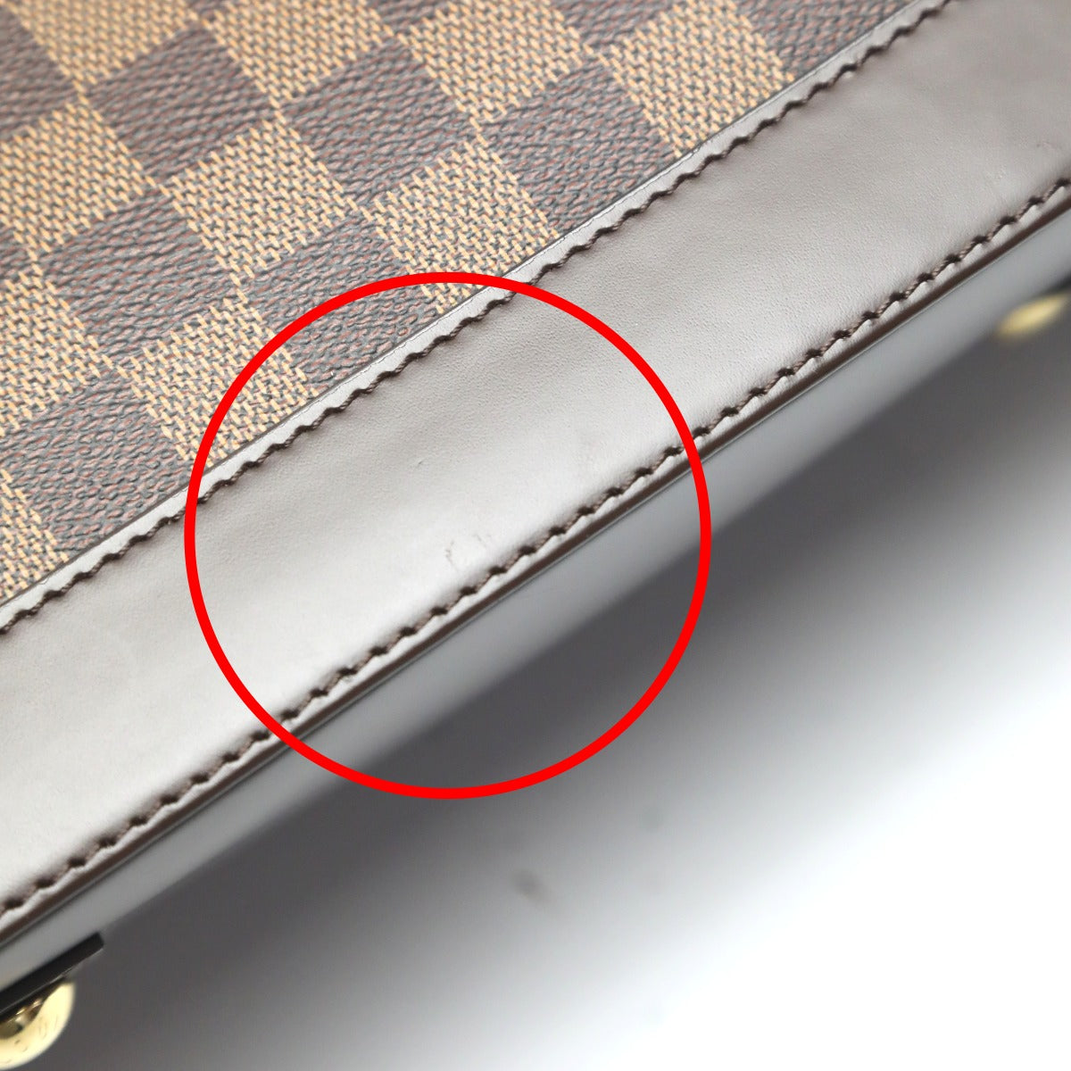 ルイヴィトン LOUIS VUITTON ハンドバッグ
 2WAY ダミエ アルマPM ダミエキャンバス N53151 ブラウン LV
 【SS】
 【中古】