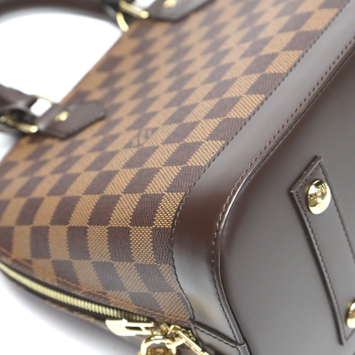 ルイヴィトン LOUIS VUITTON ハンドバッグ
 2WAY ダミエ アルマPM ダミエキャンバス N53151 ブラウン LV
 【SS】
 【中古】