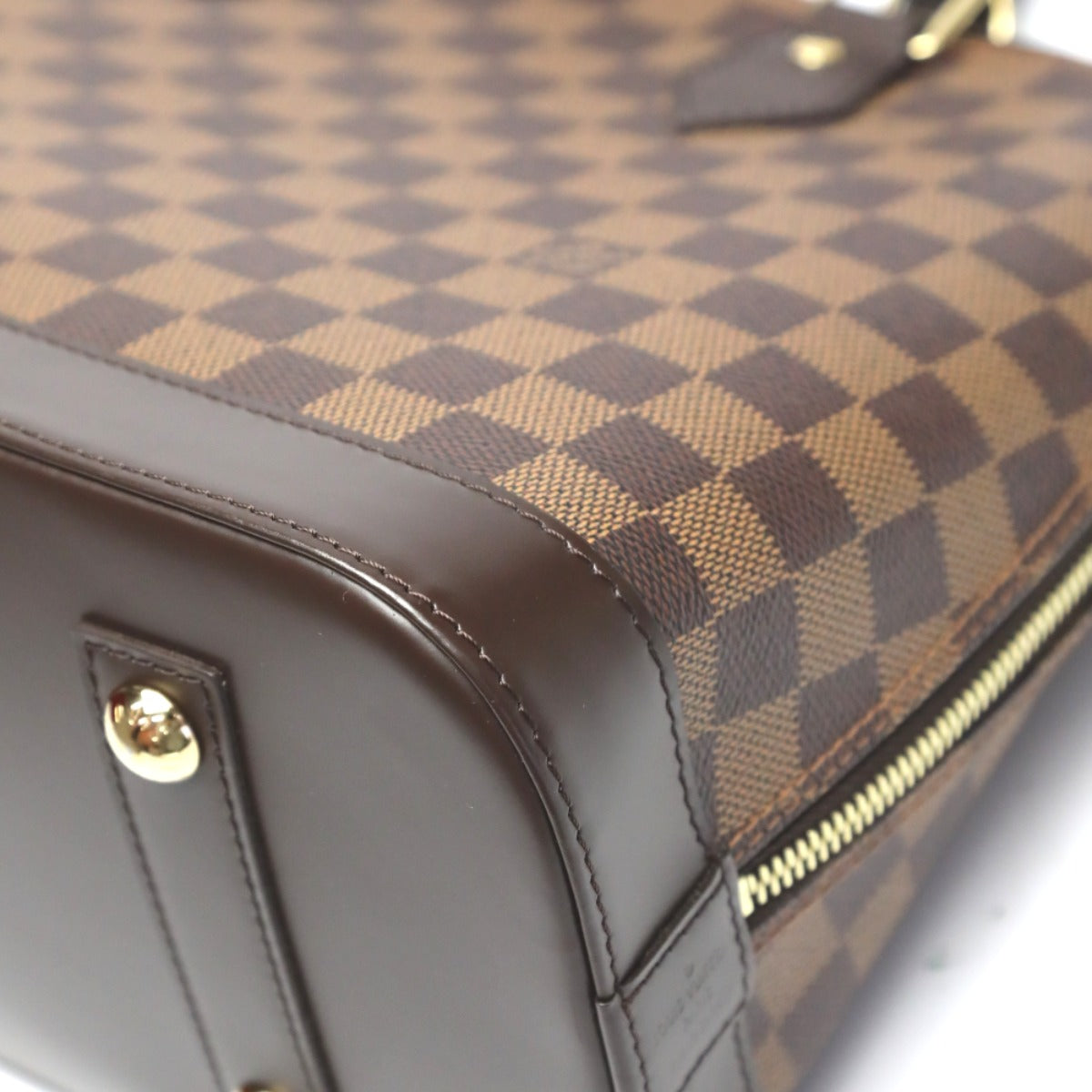 ルイヴィトン LOUIS VUITTON ハンドバッグ
 2WAY ダミエ アルマPM ダミエキャンバス N53151 ブラウン LV
 【SS】
 【中古】