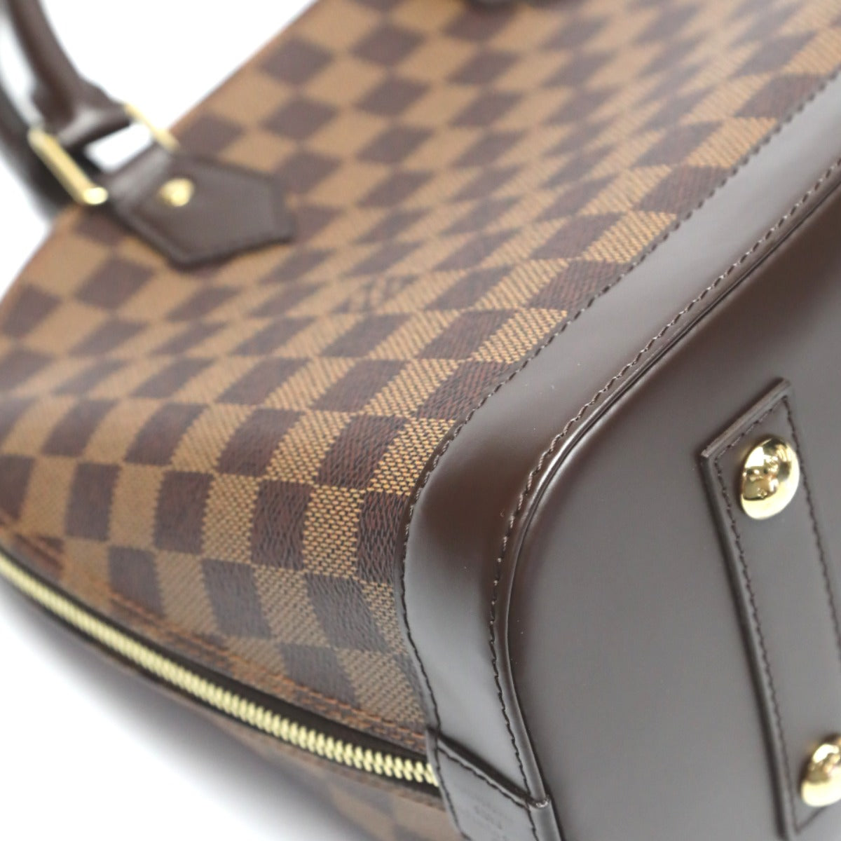 ルイヴィトン LOUIS VUITTON ハンドバッグ
 2WAY ダミエ アルマPM ダミエキャンバス N53151 ブラウン LV
 【SS】
 【中古】