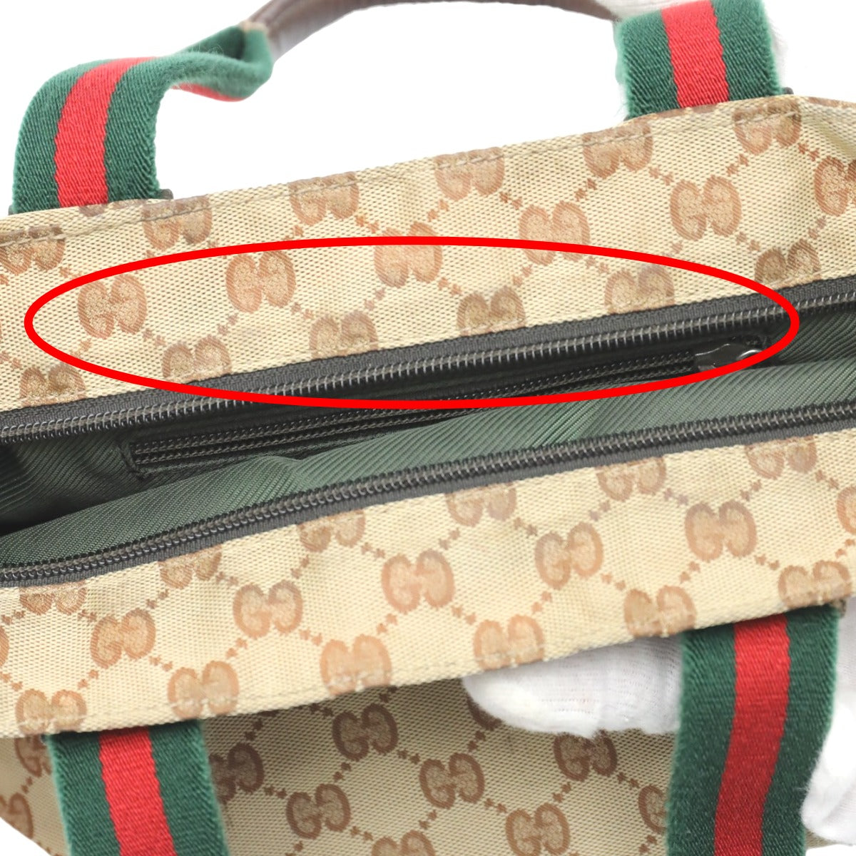 GUCCI handbags
 
Tote bag GG canvas 131228 beige [SS]
 【second hand】 