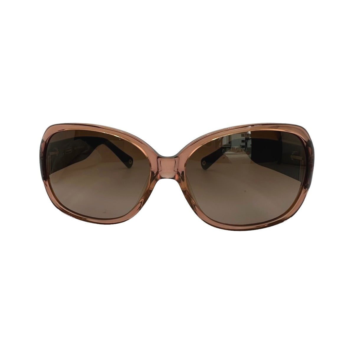 COACH sunglasses
 Sunglasses BLUSH ARIEL Plastic S734A Brown [SS]
 【second hand】 