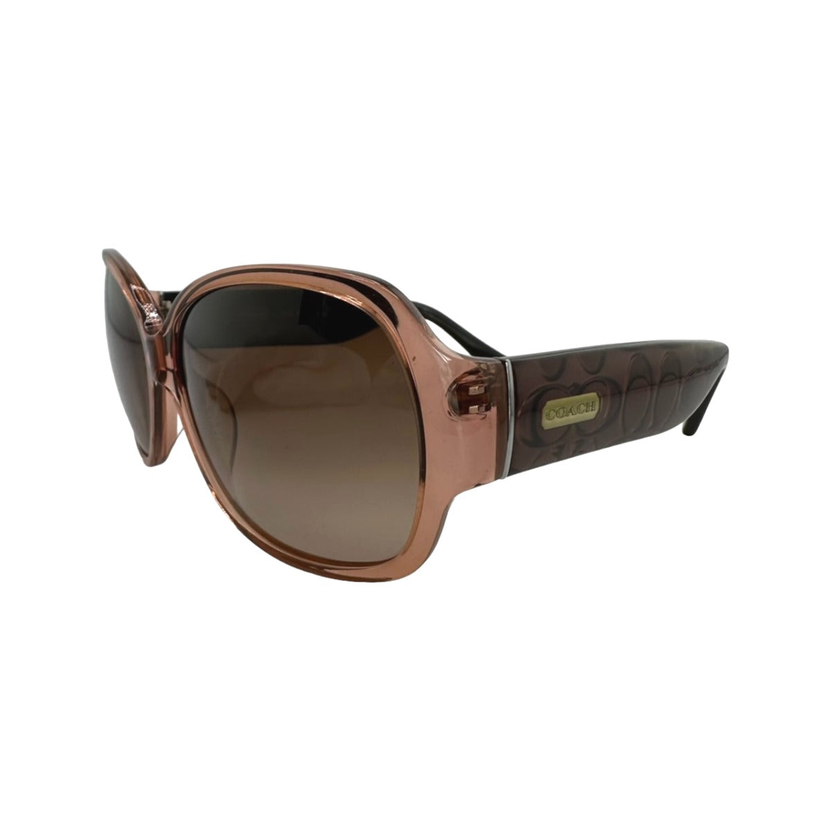 COACH sunglasses
 Sunglasses BLUSH ARIEL Plastic S734A Brown [SS]
 【second hand】 