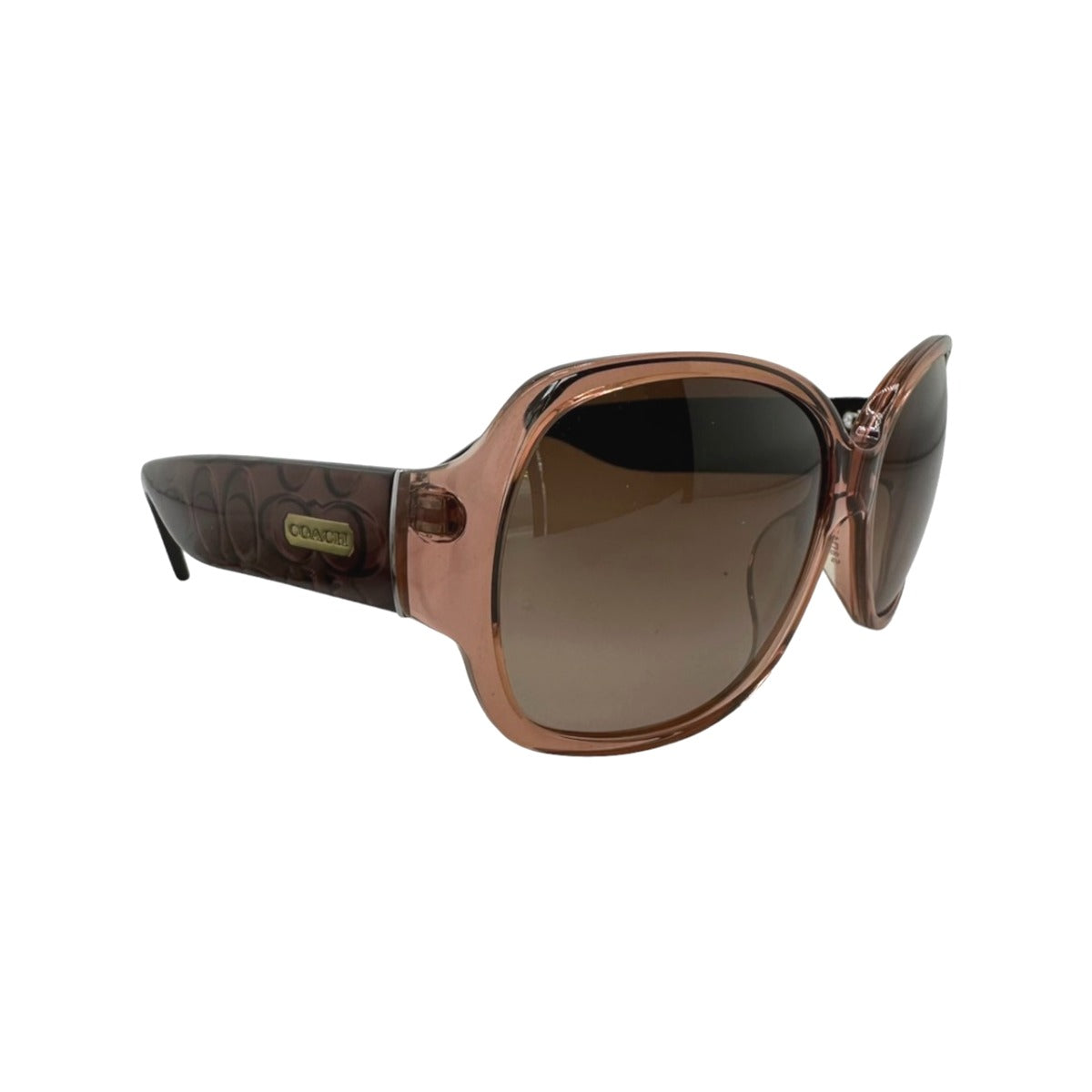 COACH sunglasses
 Sunglasses BLUSH ARIEL Plastic S734A Brown [SS]
 【second hand】 