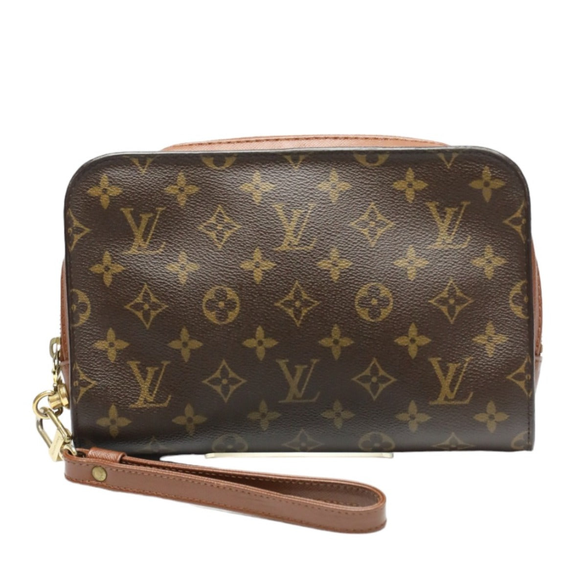 ルイヴィトン LOUIS VUITTON セカンドバッグ
 オルセー  モノグラム 紳士用セカンドバッグ モノグラムキャンバス M51790 ブラウン LV
 【SS】
 【中古】