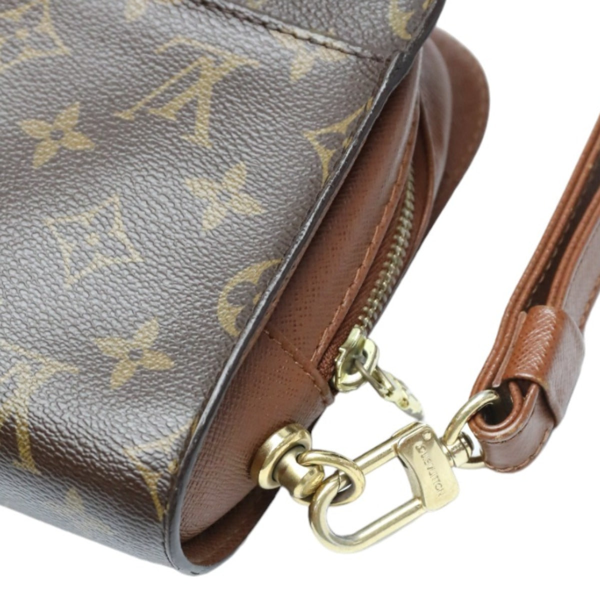 ルイヴィトン LOUIS VUITTON セカンドバッグ
 オルセー  モノグラム 紳士用セカンドバッグ モノグラムキャンバス M51790 ブラウン LV
 【SS】
 【中古】