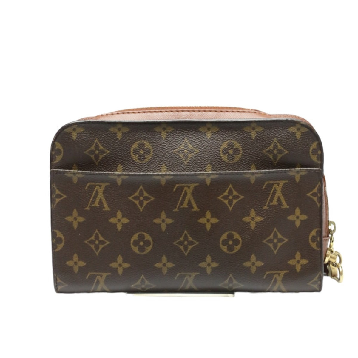 ルイヴィトン LOUIS VUITTON セカンドバッグ
 オルセー  モノグラム 紳士用セカンドバッグ モノグラムキャンバス M51790 ブラウン LV
 【SS】
 【中古】