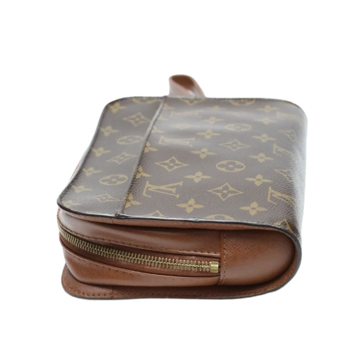 ルイヴィトン LOUIS VUITTON セカンドバッグ
 オルセー  モノグラム 紳士用セカンドバッグ モノグラムキャンバス M51790 ブラウン LV
 【SS】
 【中古】