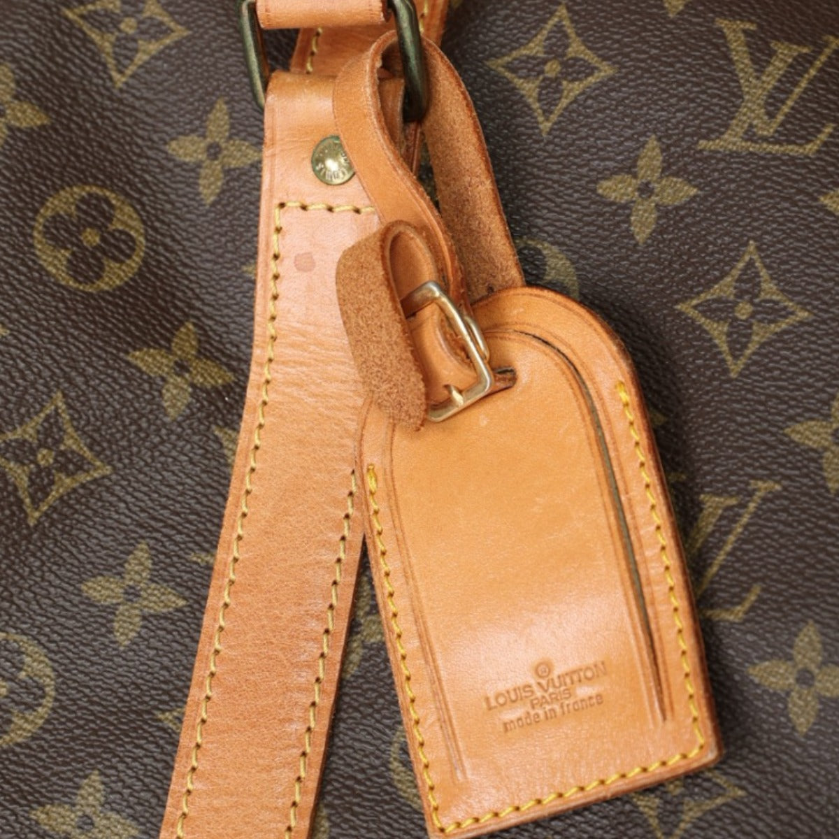 ルイヴィトン LOUIS VUITTON ボストンバッグ
 旅行かばん モノグラム サックスープル55 モノグラムキャンバス M41622 ブラウン LV
 【SS】
 【中古】