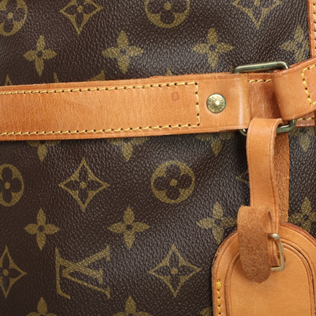 ルイヴィトン LOUIS VUITTON ボストンバッグ
 旅行かばん モノグラム サックスープル55 モノグラムキャンバス M41622 ブラウン LV
 【SS】
 【中古】