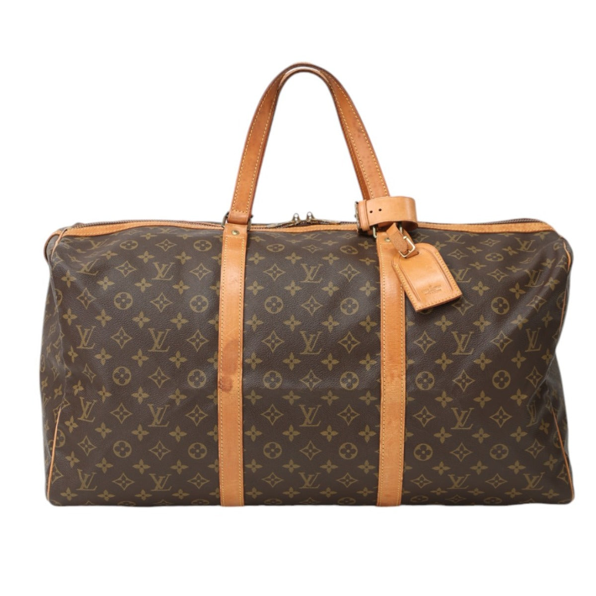 ルイヴィトン LOUIS VUITTON ボストンバッグ
 旅行かばん モノグラム サックスープル55 モノグラムキャンバス M41622 ブラウン LV
 【SS】
 【中古】