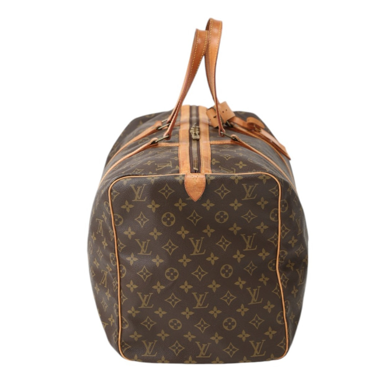 ルイヴィトン LOUIS VUITTON ボストンバッグ
 旅行かばん モノグラム サックスープル55 モノグラムキャンバス M41622 ブラウン LV
 【SS】
 【中古】