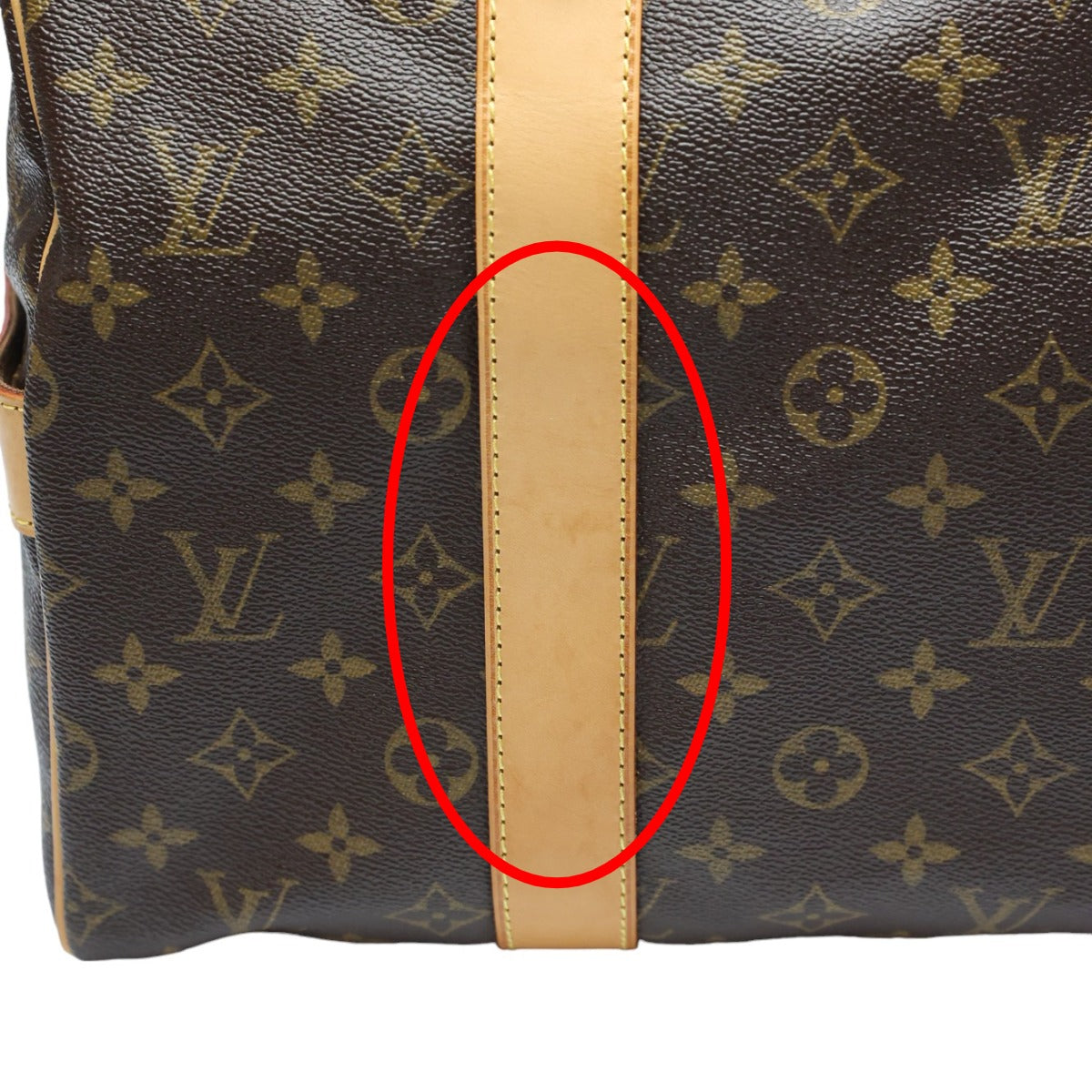 Louis Vuitton Boston Bag
 Travel bag Monogram Carryall Monogram Canvas M40074 Brown LV
 [SS]
 【second hand】 