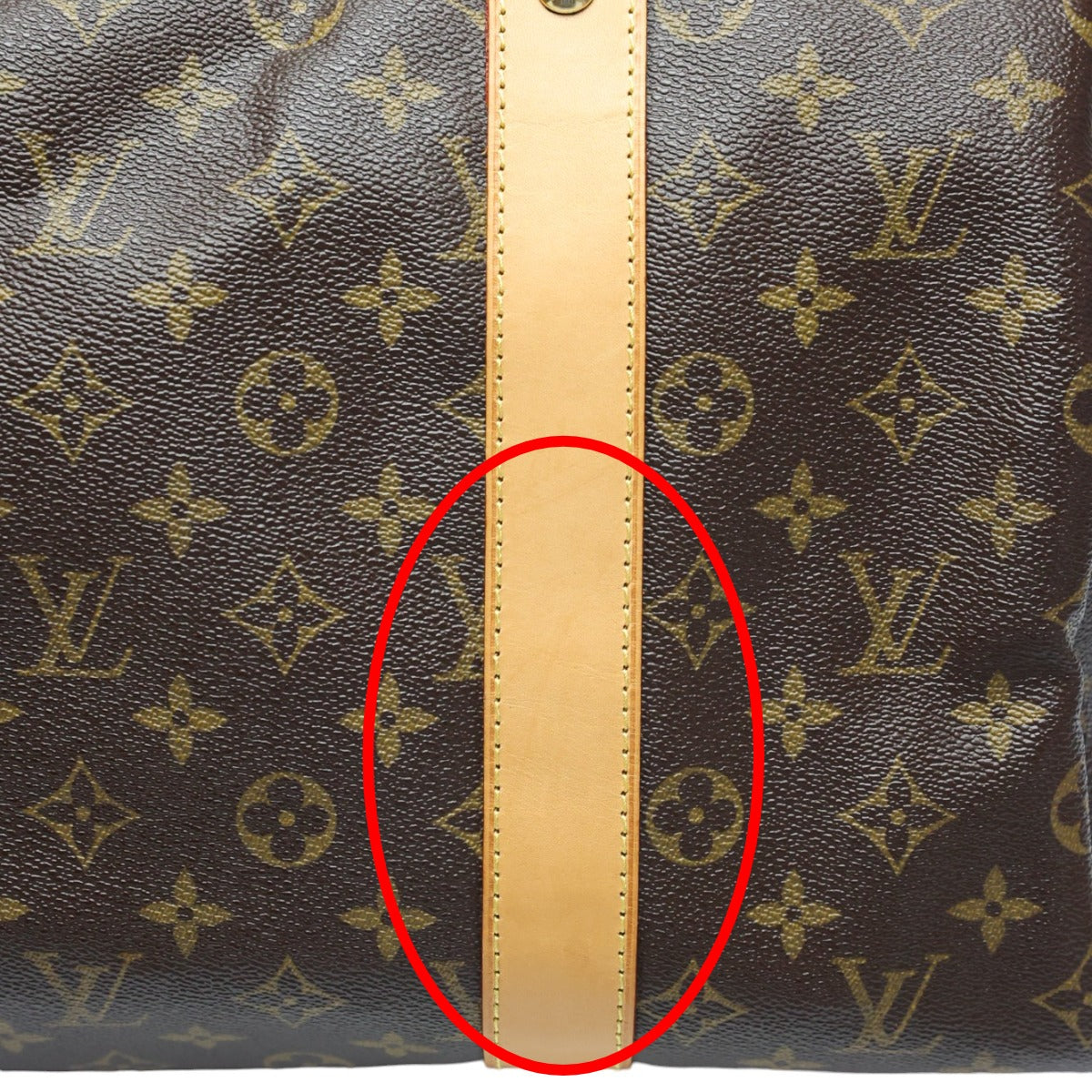 Louis Vuitton Boston Bag
 Travel bag Monogram Carryall Monogram Canvas M40074 Brown LV
 [SS]
 【second hand】 