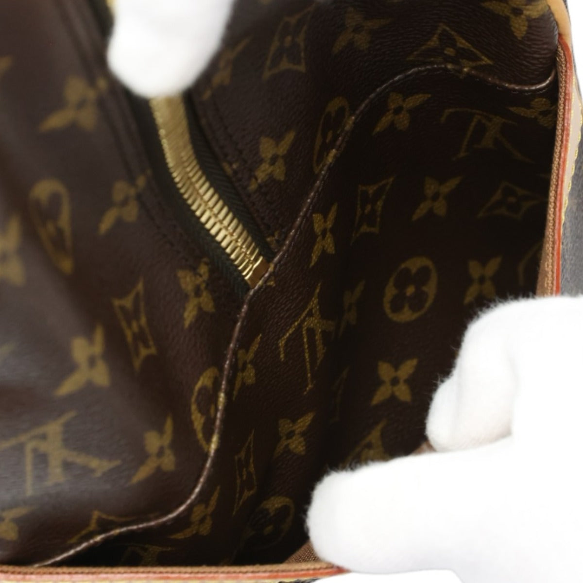 Louis Vuitton Boston Bag
 Travel bag Monogram Carryall Monogram Canvas M40074 Brown LV
 [SS]
 【second hand】 