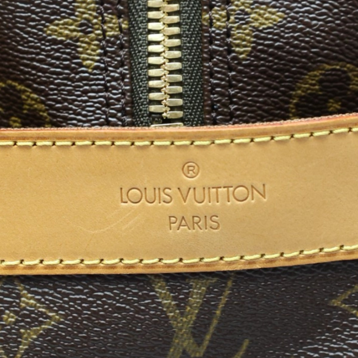 Louis Vuitton Boston Bag
 Travel bag Monogram Carryall Monogram Canvas M40074 Brown LV
 [SS]
 【second hand】 