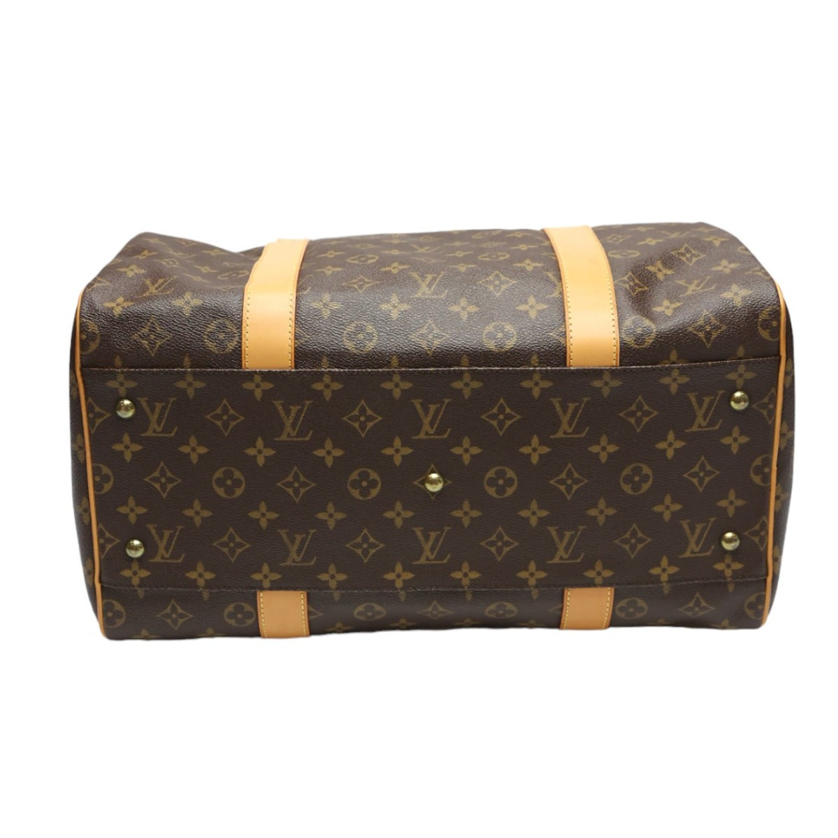 ルイヴィトン LOUIS VUITTON ボストンバッグ
 旅行かばん モノグラム キャリーオール モノグラムキャンバス M40074 ブラウン LV
 【SS】
 【中古】