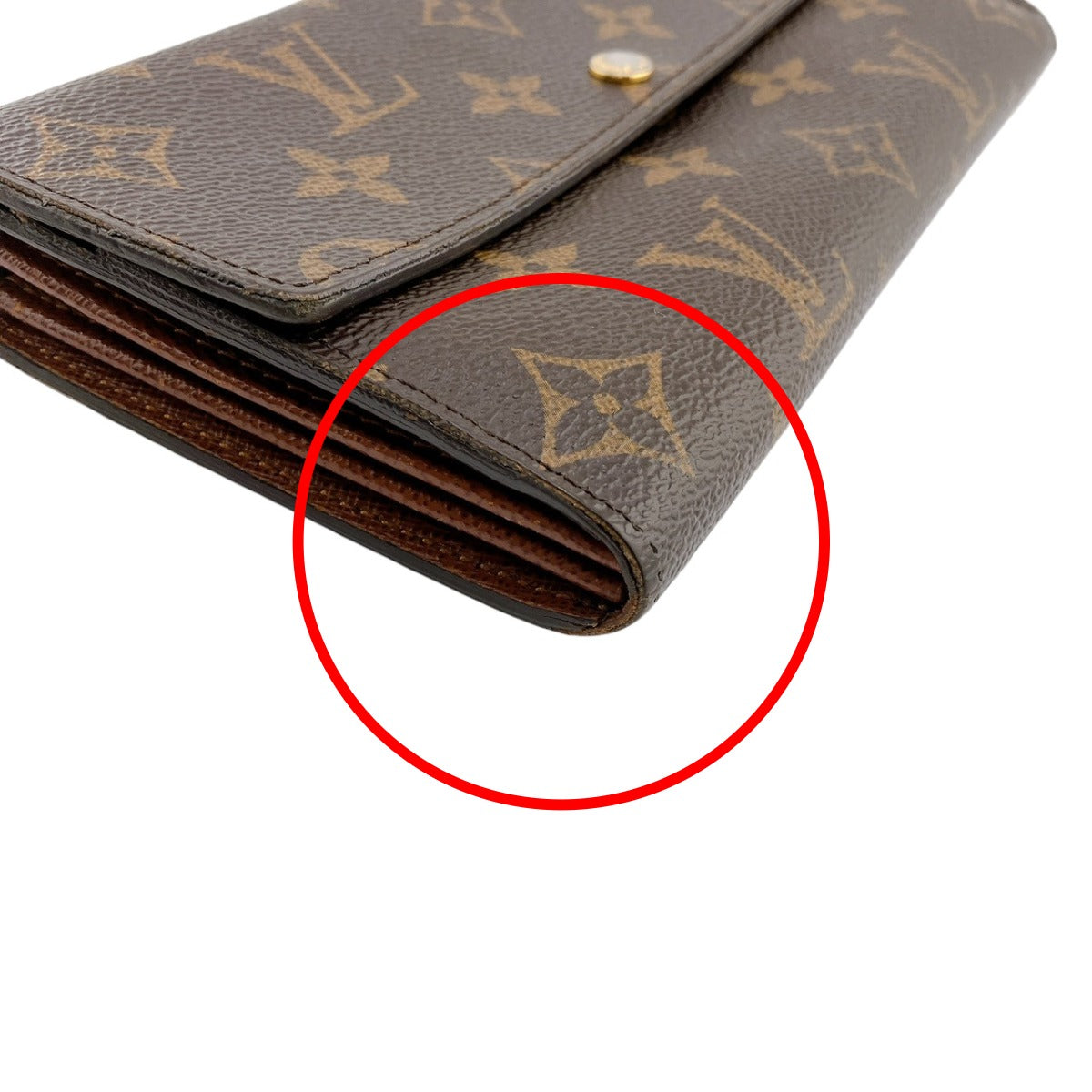 ルイヴィトン LOUIS VUITTON 長財布
 ファスナー付長財布 モノグラム ポルトフォイユ・サラ モノグラムキャンバス M61734 ブラウン LV
 【SS】
 【中古】