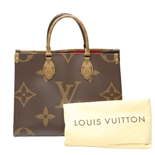 ルイヴィトン LOUIS VUITTON トートバッグ
 トートバッグ モノグラム オンザゴーMM モノグラムキャンバス M45321 ブラウン LV
 【SS】
 【中古】