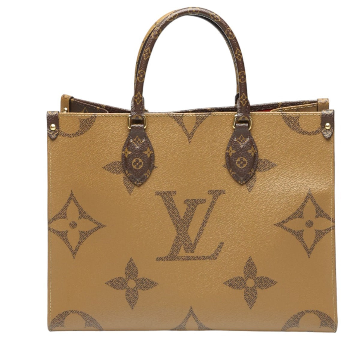 ルイヴィトン LOUIS VUITTON トートバッグ
 トートバッグ モノグラム オンザゴーMM モノグラムキャンバス M45321 ブラウン LV
 【SS】
 【中古】