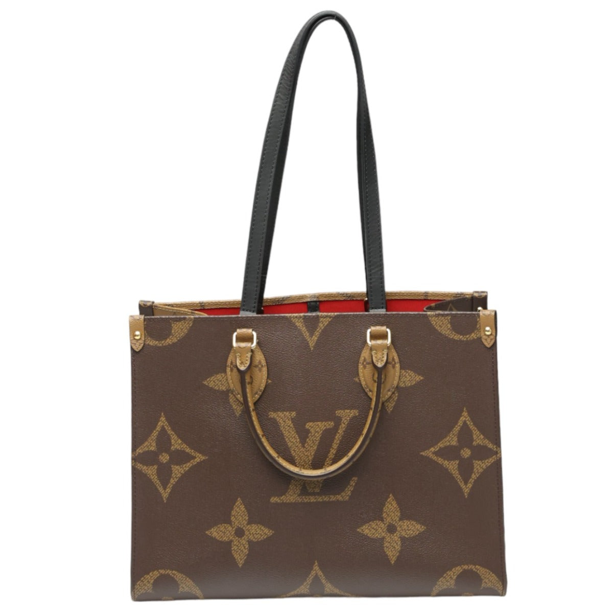 ルイヴィトン LOUIS VUITTON トートバッグ
 トートバッグ モノグラム オンザゴーMM モノグラムキャンバス M45321 ブラウン LV
 【SS】
 【中古】