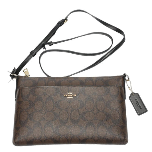 Coach shoulder bag
 Shoulder bag Signature PVC F58316 Brown [SS]
 【second hand】 